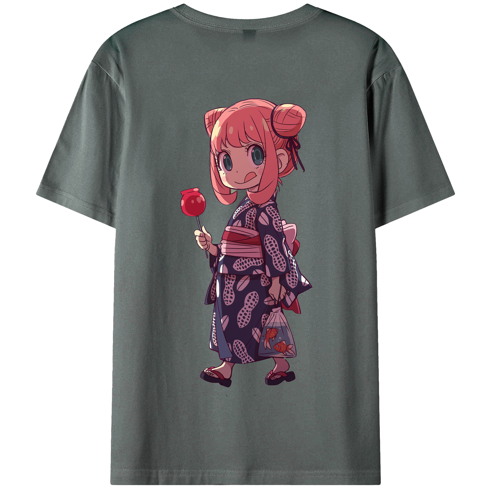 （画像用） SPY×FAMILY间谍家家酒 綿100％半袖Tシャツ（背面プリント）